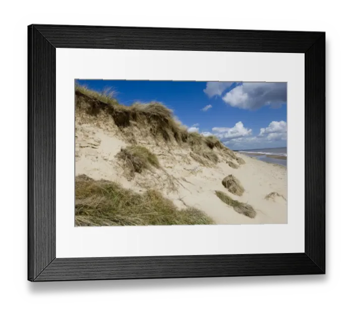 Framed Print : sea erosion Minsmere May 2005 Framed Print : sea erosion Minsmere May 2005