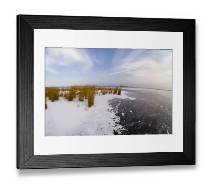 Framed Print : Duranulak Lake (RAMSAR site) NE Bulgaria Feb Framed Print : Duranulak Lake (RAMSAR site) NE Bulgaria Feb
