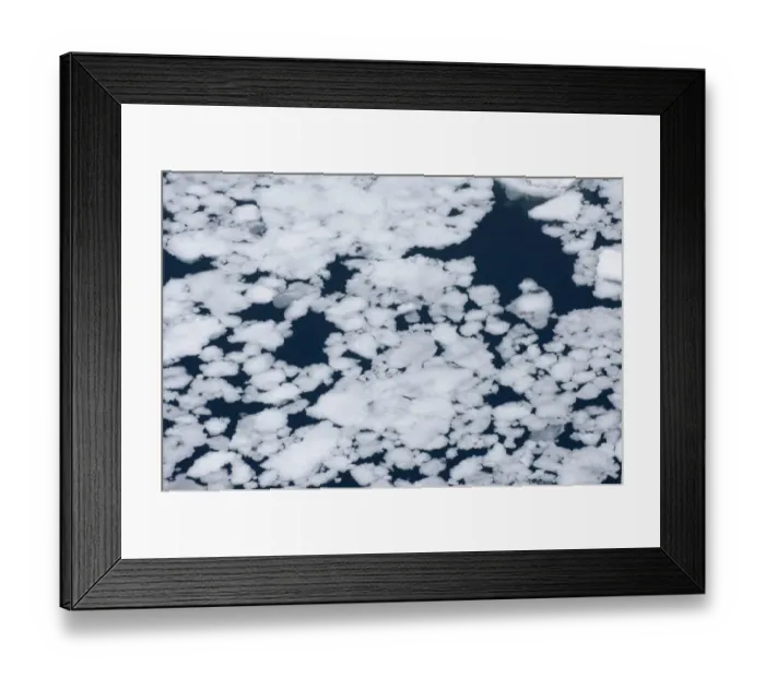 Framed Print : 01986dt. Brash Ice in Weddell Sea Antarctic Framed Print : 01986dt. Brash Ice in Weddell Sea Antarctic