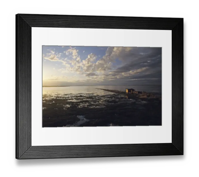 Framed Print : Liminganlahti Bay viewed from viewing tower near Liminka close to Oulu Finland spring