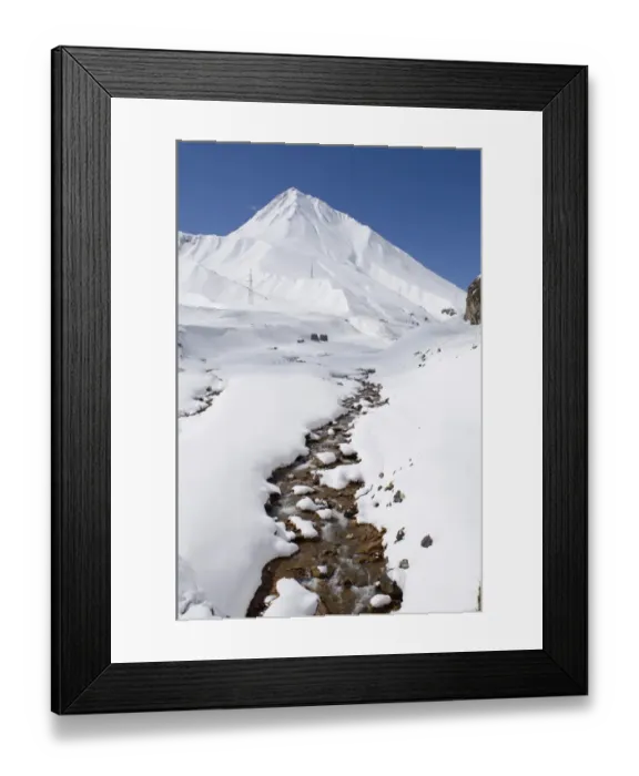 Framed Print : View along mountain valley Great Caucasus Mountains Georgia April Framed Print : View along mountain valley Great Caucasus Mountains Georgia April