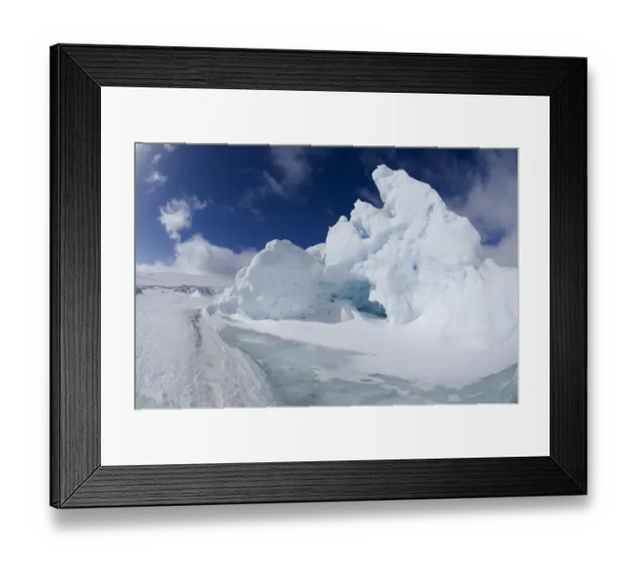 Framed Print : 02543dt. Iceberg
