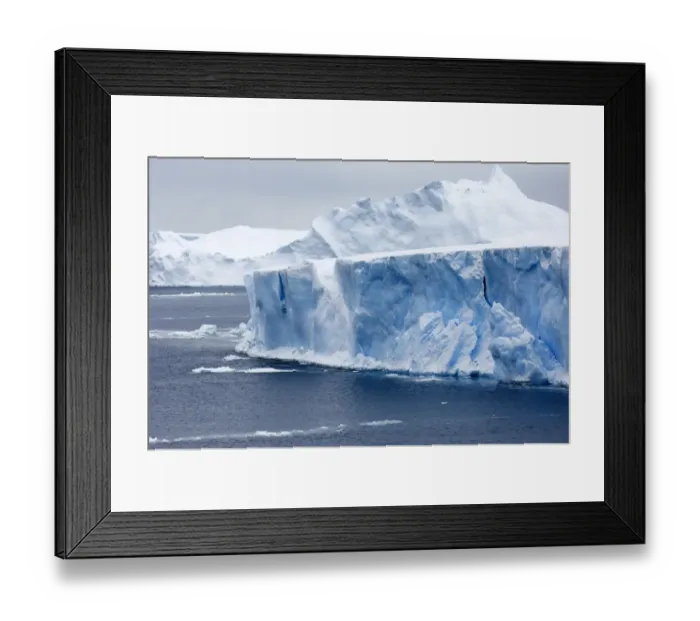 Framed Print : Icebergs Weddell Sea near Snow Hill Island Antarctica Framed Print : Icebergs Weddell Sea near Snow Hill Island Antarctica