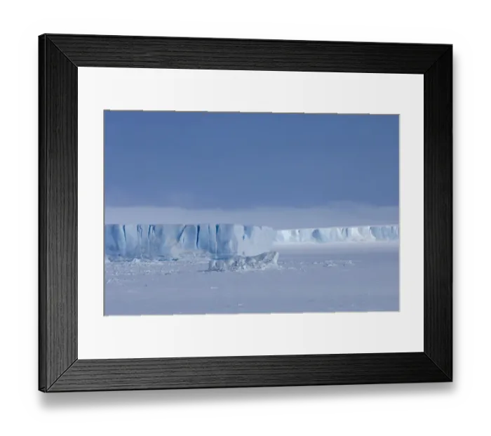 Framed Print : Tabular icebergs stuck in the fast ice around Snow Hill Island in the Weddell Sea Framed Print : Tabular icebergs stuck in the fast ice around Snow Hill Island in the Weddell Sea