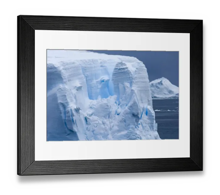 Framed Print : Part of a tabular iceberg Southern Ocean Antarctica Framed Print : Part of a tabular iceberg Southern Ocean Antarctica