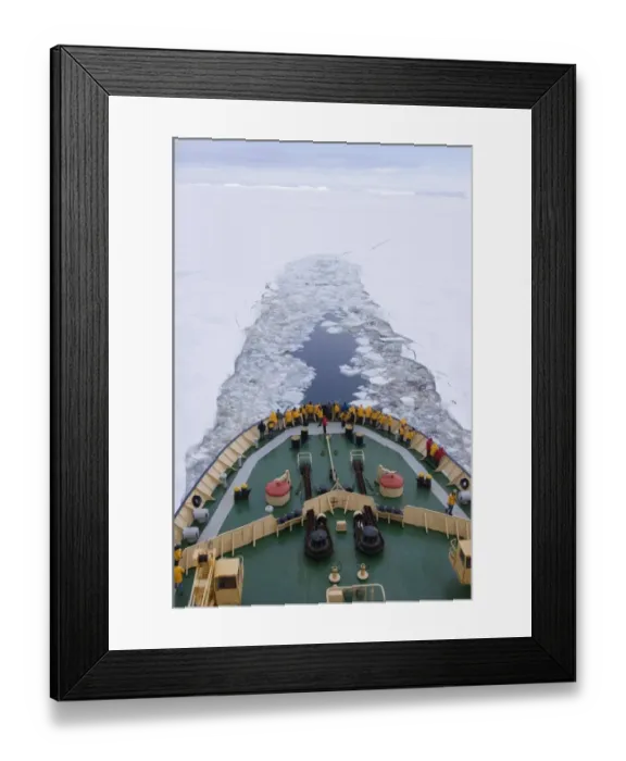 Framed Print : 02586dt. Icebreaker Framed Print : 02586dt. Icebreaker