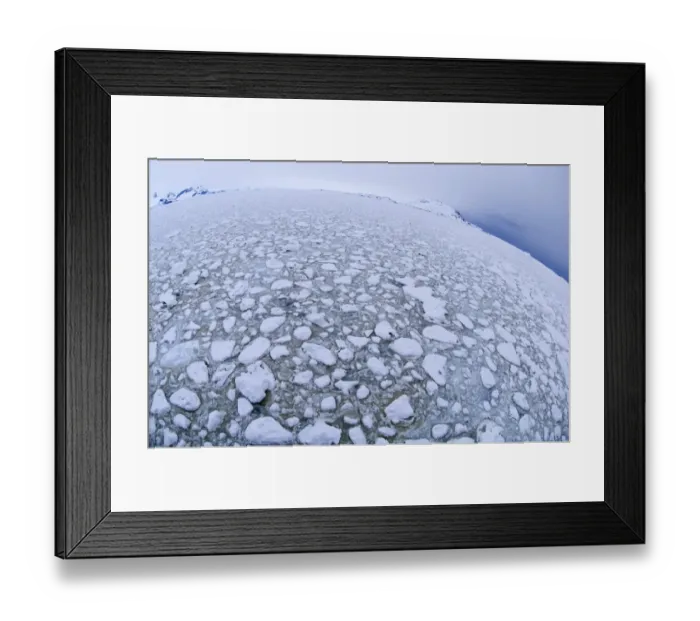 Framed Print : Brash Ice in the Lemaire Channel Antarctic Peninsula Antarctica