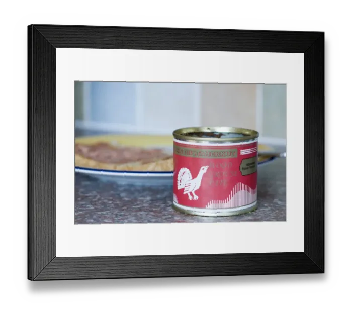 Framed Print : Pate made from Capercailie Finland Framed Print : Pate made from Capercailie Finland