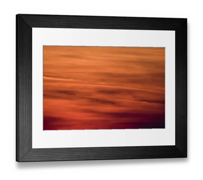Framed Print : Red sky at sunset Norfolk Framed Print : Red sky at sunset Norfolk