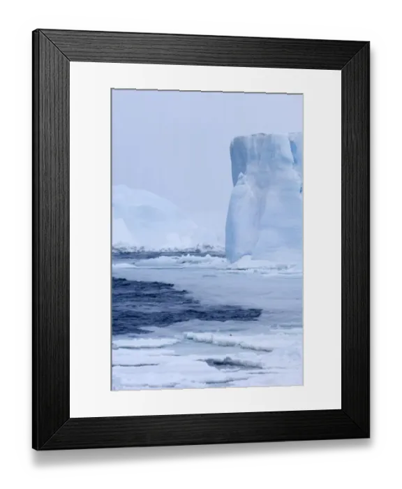 Framed Print : Edge of pack ice and Icebergs Snow Hill Island Weddell Sea Antarctica Framed Print : Edge of pack ice and Icebergs Snow Hill Island Weddell Sea Antarctica