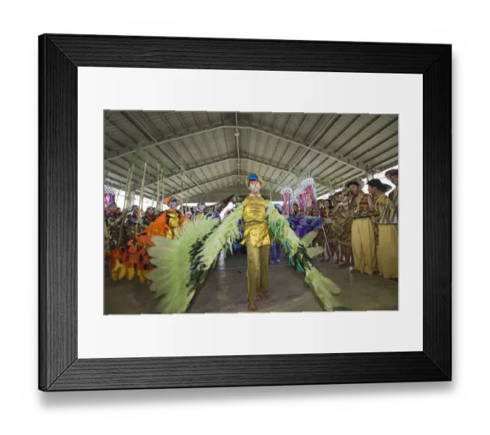 Framed Print : Dancers at Candaba Bird Festival Luzon Philippines Framed Print : Dancers at Candaba Bird Festival Luzon Philippines
