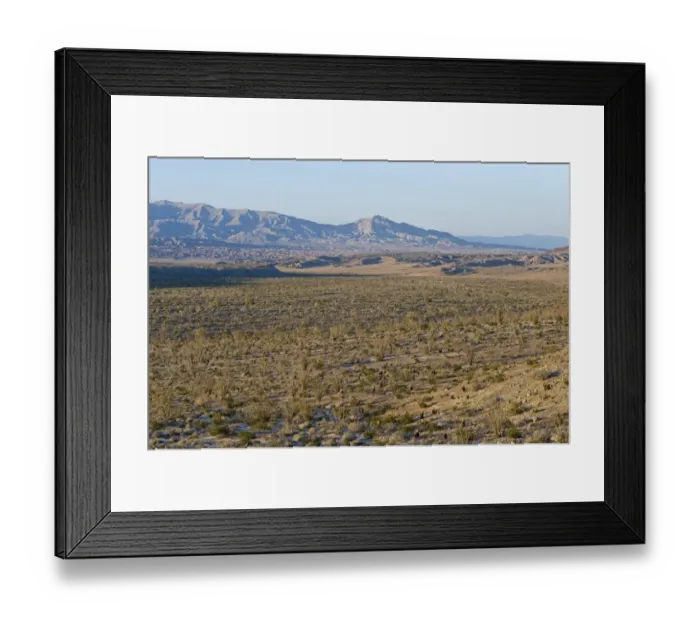 Framed Print : View across the desert in Anza-borrego Desert State Park California April Framed Print : View across the desert in Anza-borrego Desert State Park California April
