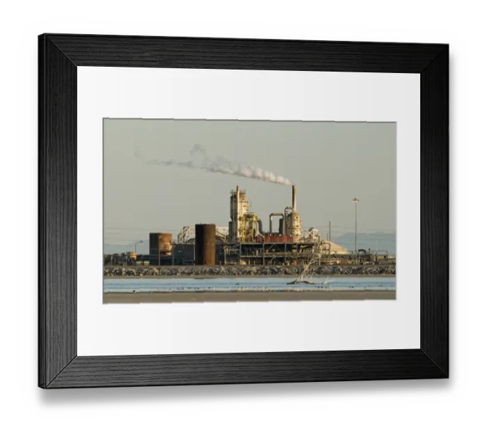 Framed Print : Geo-thermal power plant Salton Sea California USA Framed Print : Geo-thermal power plant Salton Sea California USA