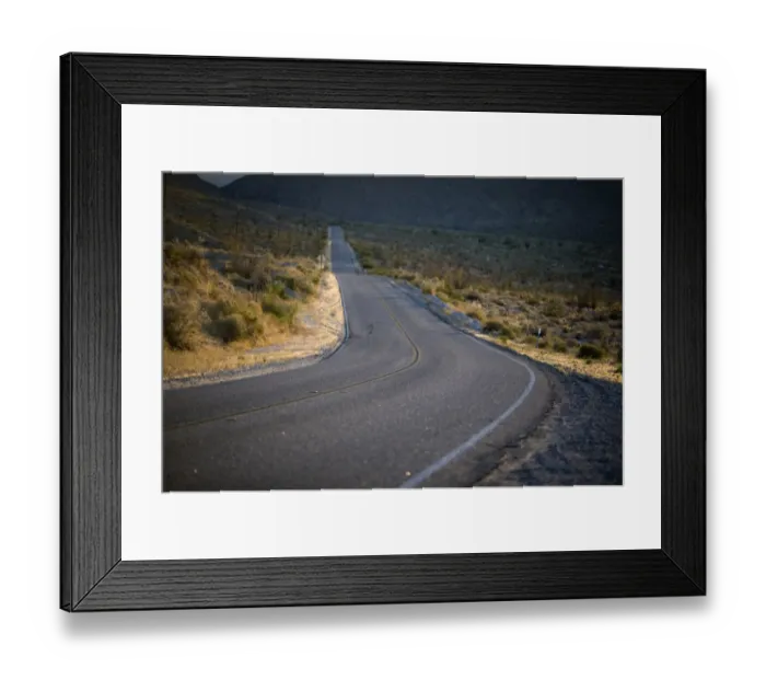 Framed Print : Road through Anza - Borrego Desert State Park California April Framed Print : Road through Anza - Borrego Desert State Park California April