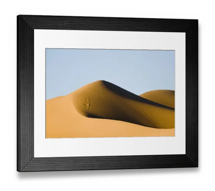 Framed Print : Khongoryn Els sand dunes in southern Gobi Desert Mongolia winter Framed Print : Khongoryn Els sand dunes in southern Gobi Desert Mongolia winter