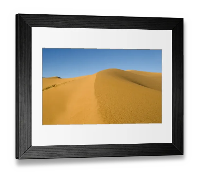 Framed Print : Khongoryn Els sand dunes in southern Gobi Desert Mongolia winter Framed Print : Khongoryn Els sand dunes in southern Gobi Desert Mongolia winter
