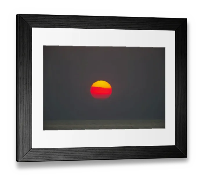 Framed Print : Sunset over North Sea viewed from Cley North Norfolk summer Framed Print : Sunset over North Sea viewed from Cley North Norfolk summer