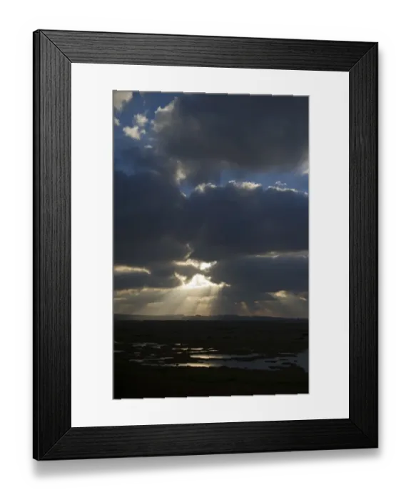 Framed Print : Tidal creek at Burnham Overy Norfolk autumn Framed Print : Tidal creek at Burnham Overy Norfolk autumn