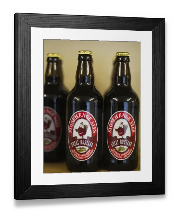 Framed Print : Great Bustard Beer Framed Print : Great Bustard Beer