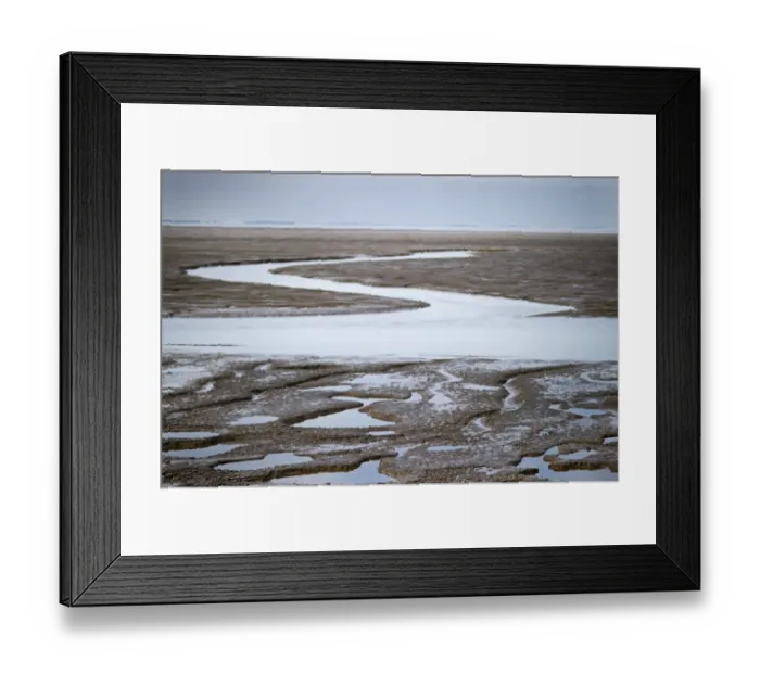 Framed Print : The Wash at Snettisham RSPB Reserve at low tide Norfolk late summer Framed Print : The Wash at Snettisham RSPB Reserve at low tide Norfolk late summer
