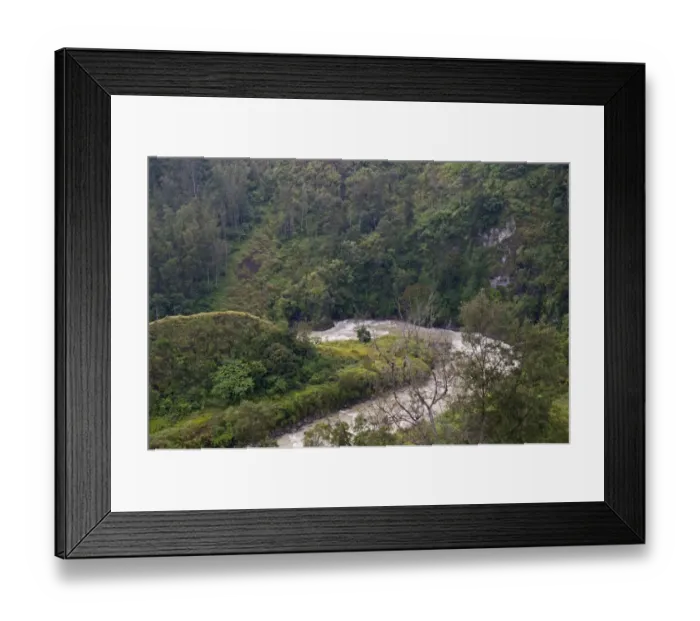Framed Print : Baiyer River in Western Highlands Papua New Guinea Framed Print : Baiyer River in Western Highlands Papua New Guinea