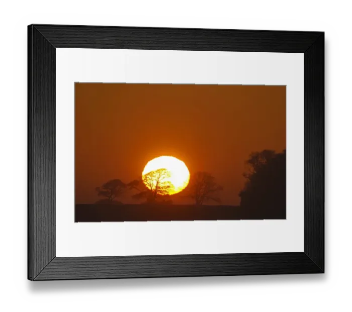 Framed Print : Sunrise over fields at Docking Norfolk spring Framed Print : Sunrise over fields at Docking Norfolk spring