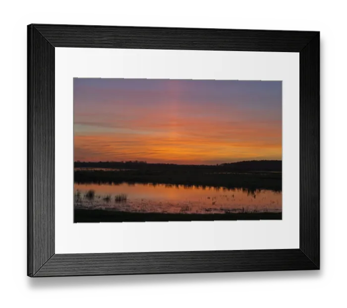 Framed Print : Holkham freshmarsh viewed from Lady Annes Drive Norfolk at dusk winter Framed Print : Holkham freshmarsh viewed from Lady Annes Drive Norfolk at dusk winter
