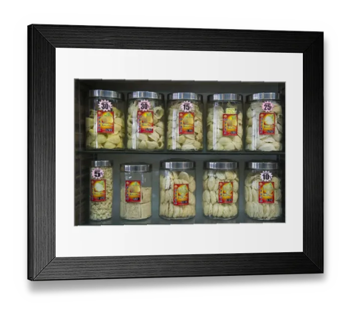 Framed Print : Edible Swiflet nests on sale in medicine shop in Singapore for making birds nest soup Framed Print : Edible Swiflet nests on sale in medicine shop in Singapore for making birds nest soup