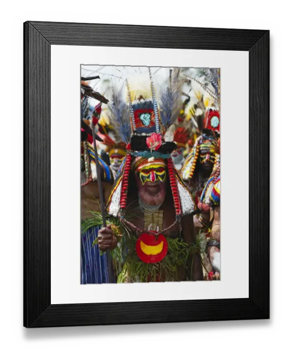 Framed Print : Men of Mendi from the Southern Highlands at Hagen Show Western Highlands Papua New Framed Print : Men of Mendi from the Southern Highlands at Hagen Show Western Highlands Papua New