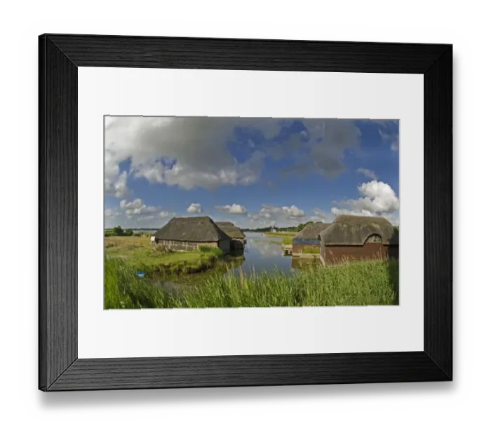 Framed Print : Hickling Broad Norfolk summer Framed Print : Hickling Broad Norfolk summer
