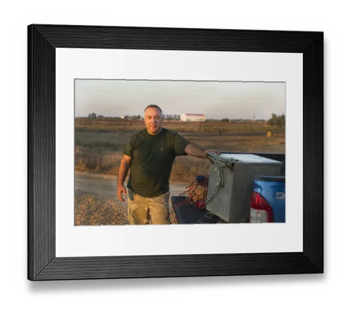 Framed Print : Seargeant Kyriacos Elia from Sovereign Base Area Police at Deleleia with seized illegal Framed Print : Seargeant Kyriacos Elia from Sovereign Base Area Police at Deleleia with seized illegal