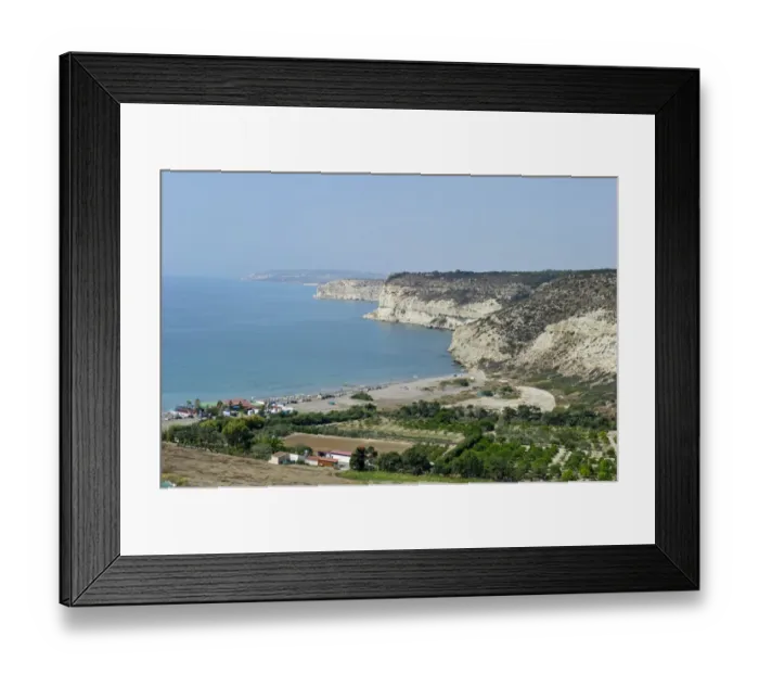 Framed Print : Cliffs near Episkopi on Cyprus habitat for breeding Eleonoras Falcons autumn Framed Print : Cliffs near Episkopi on Cyprus habitat for breeding Eleonoras Falcons autumn