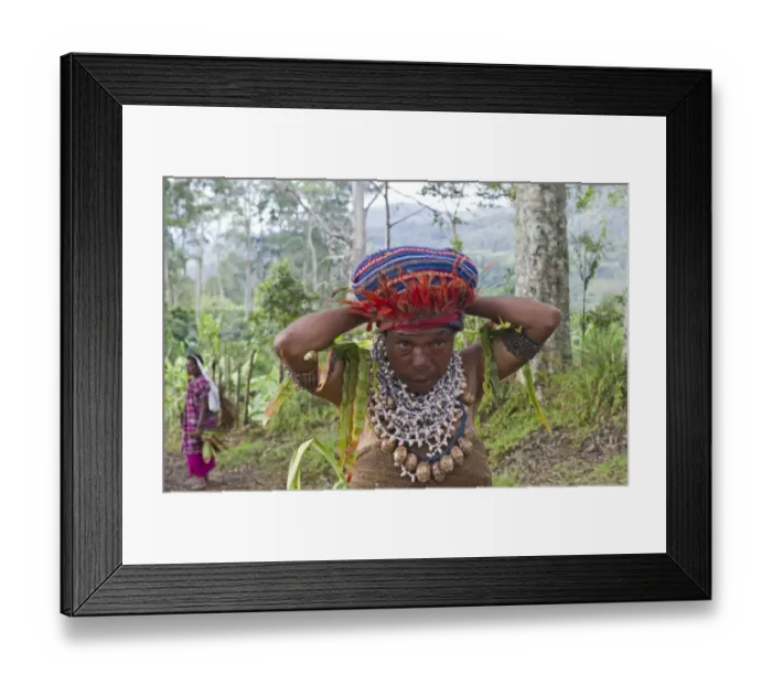 Framed Print : Paiya Sing-sing group preparing for the Paiya show in Western Highlands Papua New Guinea Framed Print : Paiya Sing-sing group preparing for the Paiya show in Western Highlands Papua New Guinea
