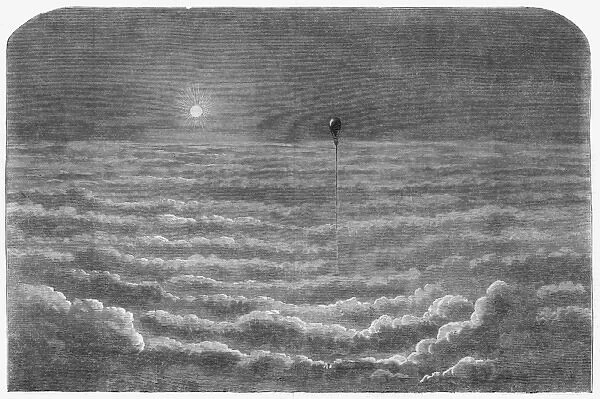 Aerial voyages - Fonville in L Entreprenant, 1868