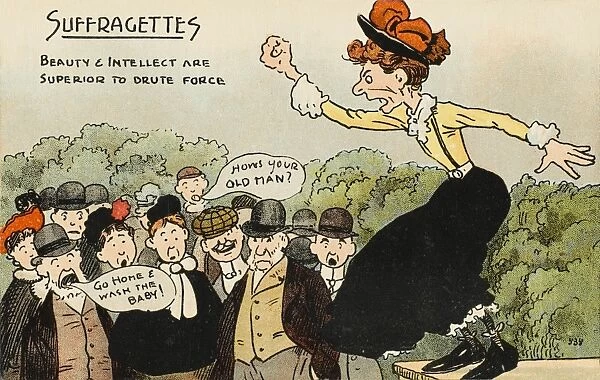 Anti-Suffrage Cartoon