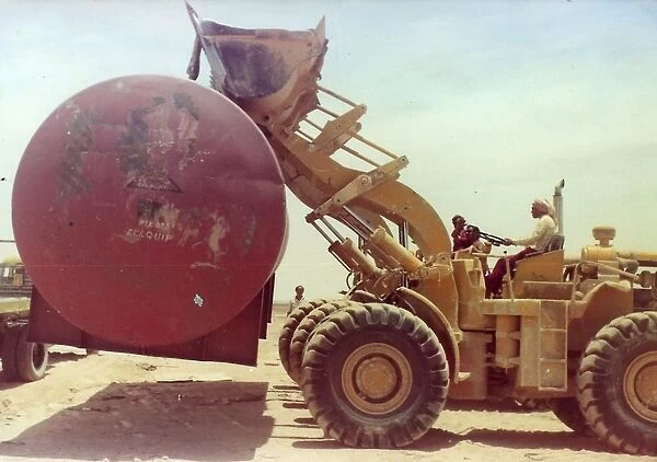 Big heavy machine in Oman