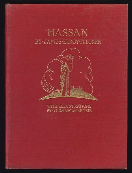 Book cover design, Hassan by James Elroy Flecker