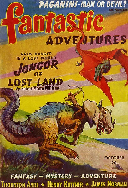 Fantastic Adventures - Jongor of lost Land