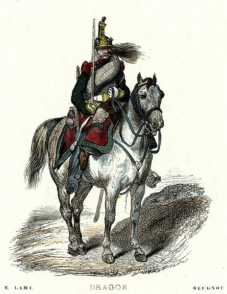 Fremch Dragoon Cavalry Soldier