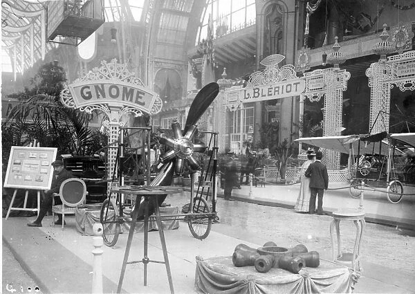 Gnome and Bleriot stands at the Exposition International