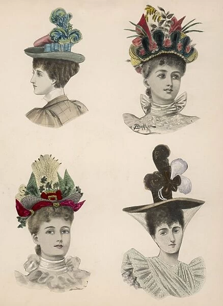 Hat Styles for 1896