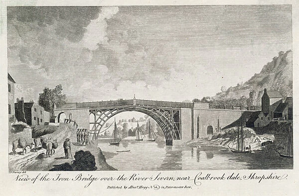 Iron bridge at Coalbrookdale, Shropshire
