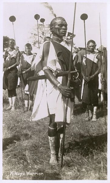 Kikuyu Warrior - Kenya, East Africa