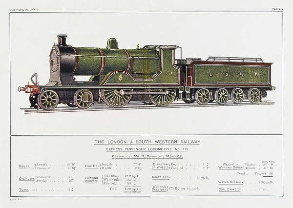 London - South Western Railway Locomotive
