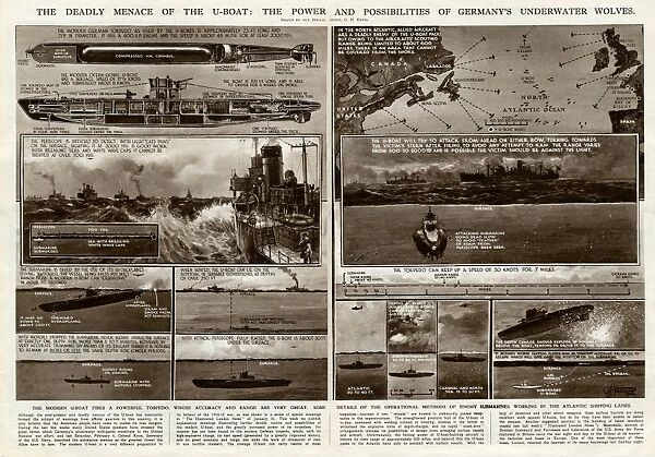 Menace of the U-boat by G. H. Davis