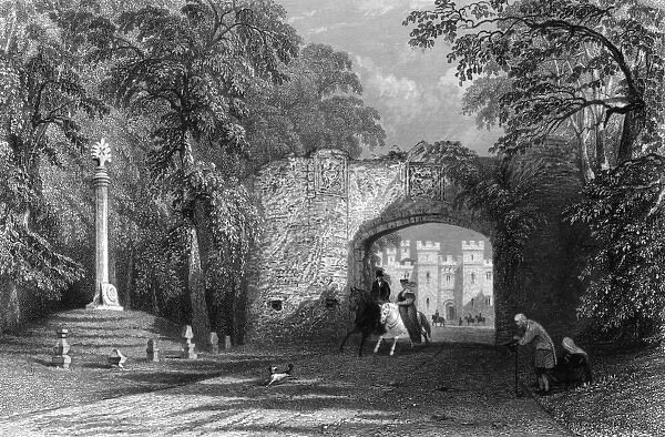 Palace Gate, Scone Palace 1837