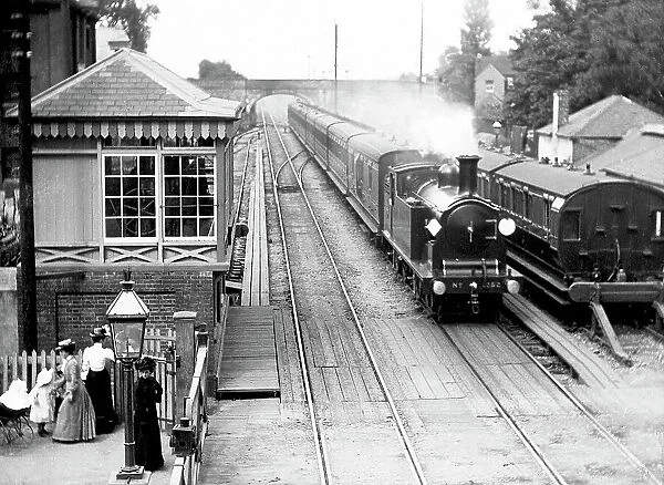 Petersfield Railway Station Victorian period