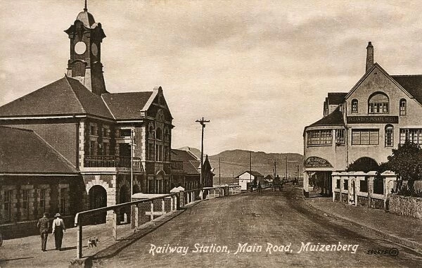 Railway station, Muizenberg, Cape Peninsula, South Africa