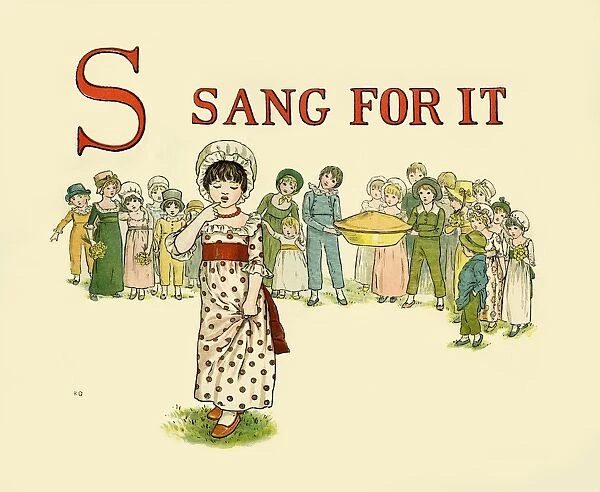 S Sang for it