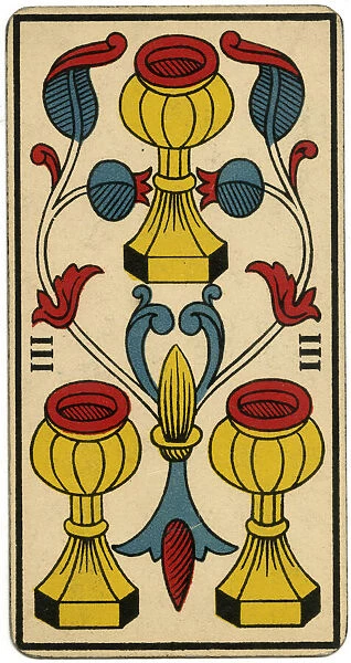 Tarot Card - Coupe (Cup) III